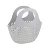 Plastic Laundry Basket Mesh Shower Basket Portable Bath Basket  Bathroom