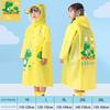 Children's Raincoat with Large Brim for Boys and Girls, with Backpack Space, Kids' Raincoat for Outdoor Hiking, Student School Poncho