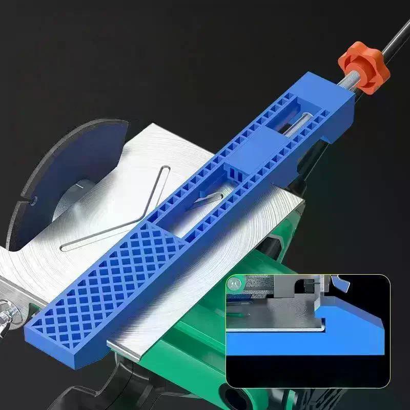 1Pcs ABS Circular Saw Milling Positioning Clamps Lock The Cutter Base High-quality Adjustable Cutting Machine Base Guide Rail