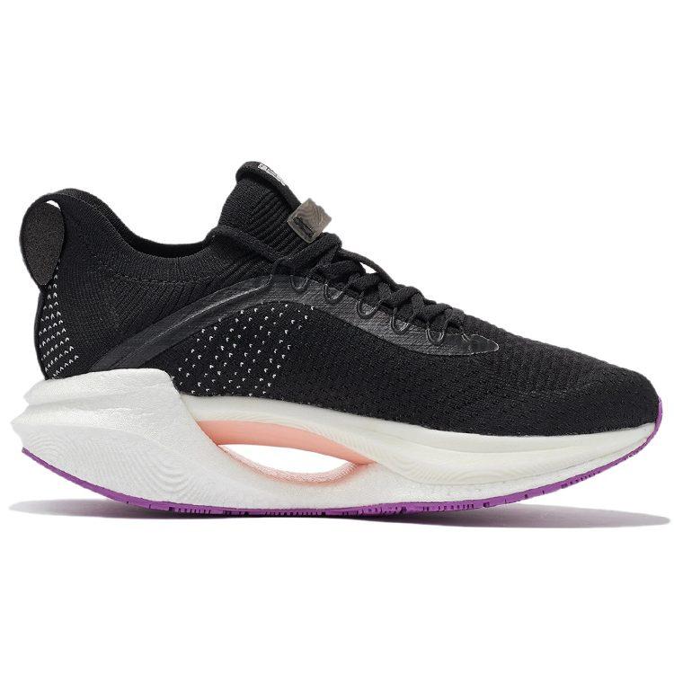 Li Ning Shadow Essential Textile, Synthetic Leather Slip Resistant Abrasion Resistant Low top LIGHT FOAM Running Shoes ARHR126-9