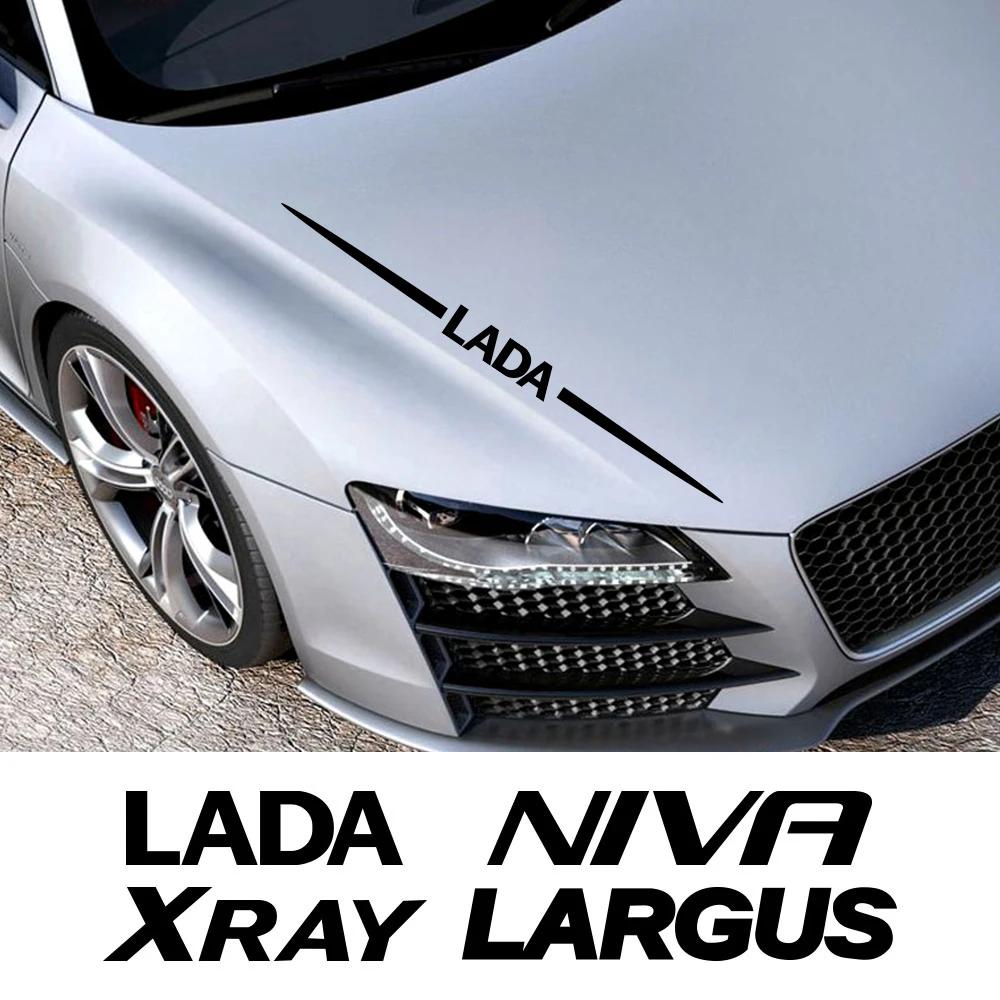 Car Whole Body Trim Sticker Auto Tuning Accessories Vinyl Decal Graphics Window Winshield Decotaion For Lada LARGUS NIVA XraySS12