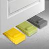 Silicone Door Stopper Reusable Shock Absorbent Block Wedge Doorstops Door Handle Stopper Home Door Anti-collision Stopper