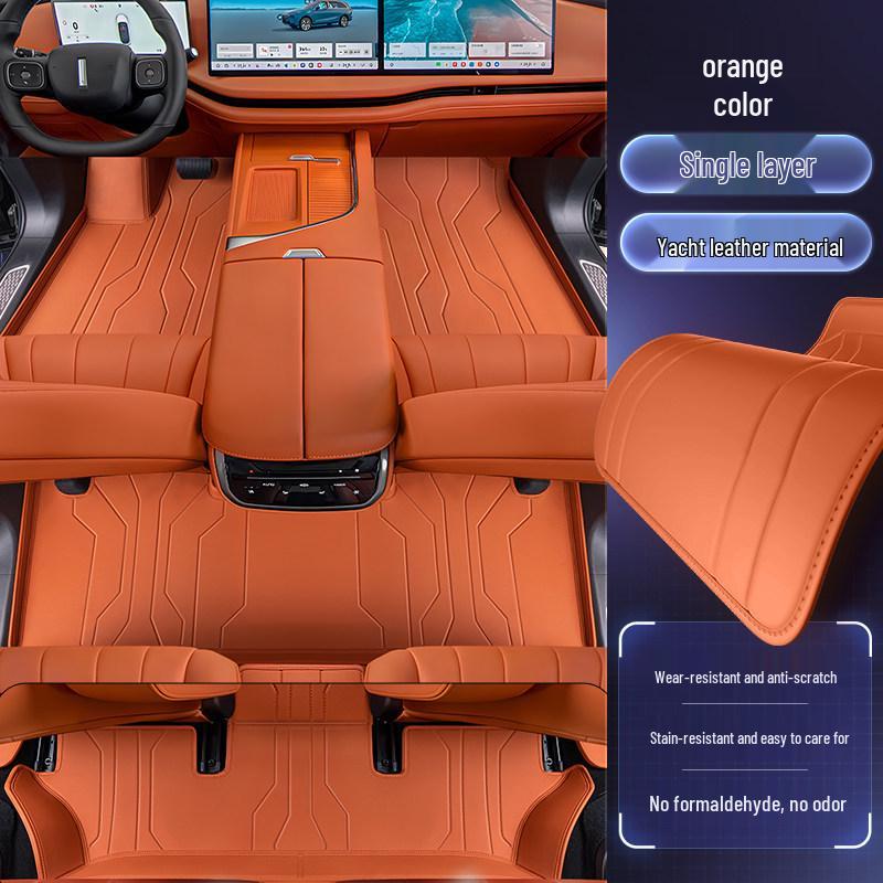 Fully Enclosed Floor and Trunk Mats for WEY Blue Mountain (Model Years 23-26) - Car Modification Accessories