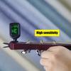 Guitar Tuner Clip On, Digital Electric Tuner with LCD Display, Guitar Metronome