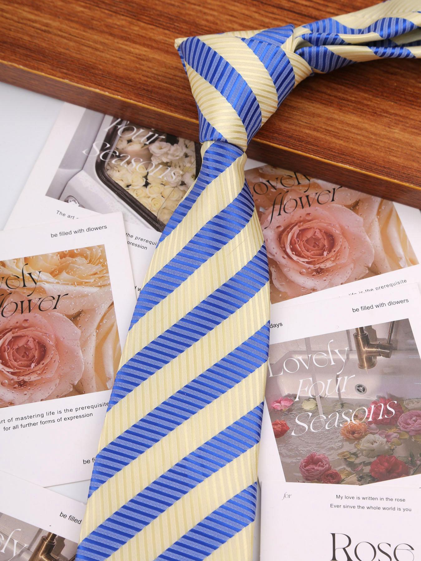 Woven Striped Ties For Men Women Jacquard Neck Tie For Wedding Business Classic Groom Neckties Fashion Men s Neck Tie