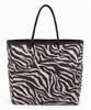Official Tote Bag LARGE 2 WAY Raffia [LeSportsac] TOTE/1113 Women's Zebra/Black