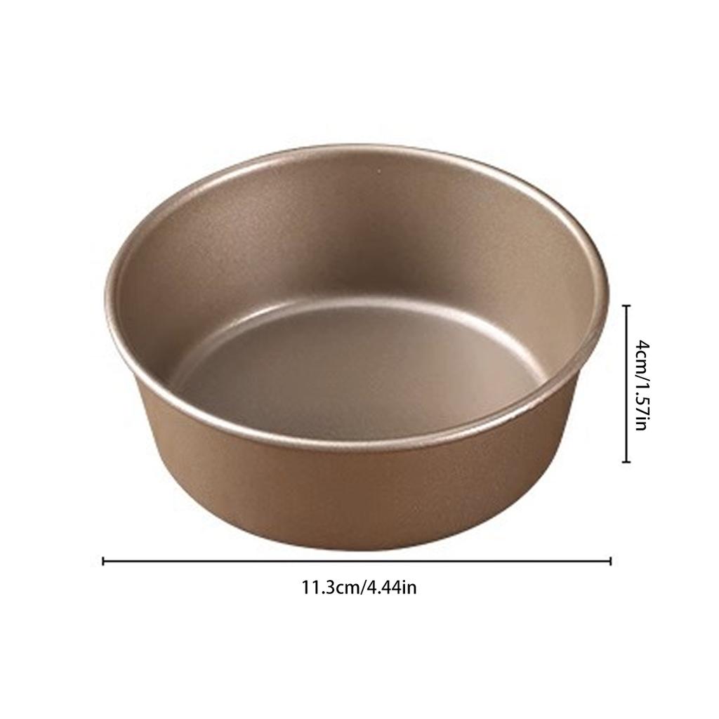 High Quality Air Fryer With 4-Inch Ramekins Mini Circular Baking Tray Steel Air Fryer Breakfast Home Kitchen Cooking Tool