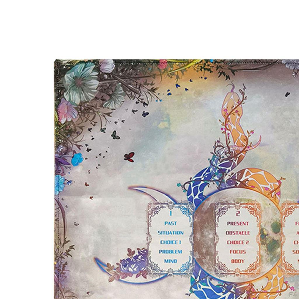 Látka na oltářní karty, Astrologie Dowsingové karty Stolní látka, Měkká, Víceúčelová Rozkládací Astrologie Oracle