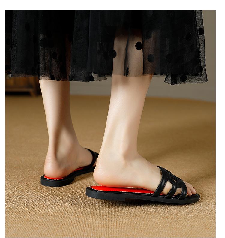 2025 Women's Low Heel Round Toe Sandals & Slippers