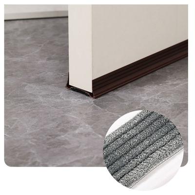 New PVC Door Seal Strip Flexible Anti Collision Door Draft Stopper Windproof Soundproof Weatherstrip Door