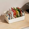 Simple Style Storage Basket Acrylic Living Room Utility Pellet Tray Kitchen Freezer Box Home Fruit Rack Shelf for Indoor Decor