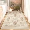 American Retro Bedroom Bedside Carpet Fashion Flower No-clean Wipe Coffee Table Mat Soft Living Room Sofa Cloakroom Rug