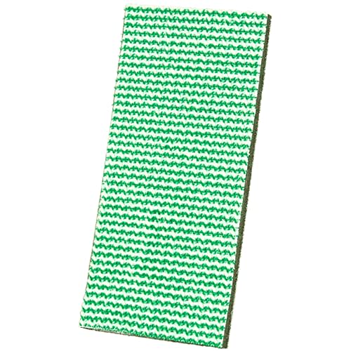 Azuma Industrial TK Brushing Sponge for Entryway Tiles, with Handle, Connecting Handle, Green, for Entryway and Balcony Cleaning, Total Length: Approx