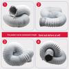 Flexible Aluminum Foil PVC Ventilation Duct