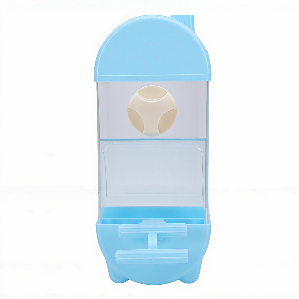 Automatic Bird Feeder Spill Proof 800ml Plastic Hanging Bird Cage Feeder for Parrot Parakeets Lovebirds
