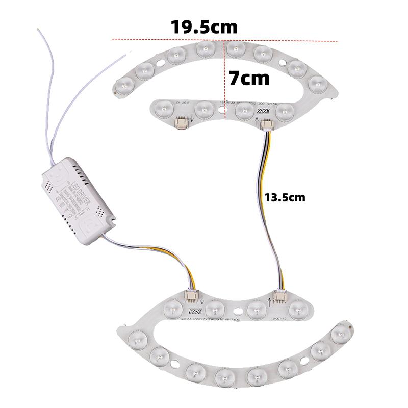 1 Piece 9W/12W Energy Saving Module Lamp Led Module For Ceiling Lights Dimming 220V Replacement Led Retrofit Light Panel