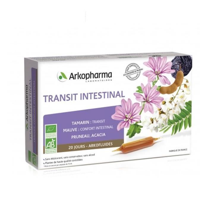 Arkopharma Arkofluides Transit Intestinal 20 Ampoules