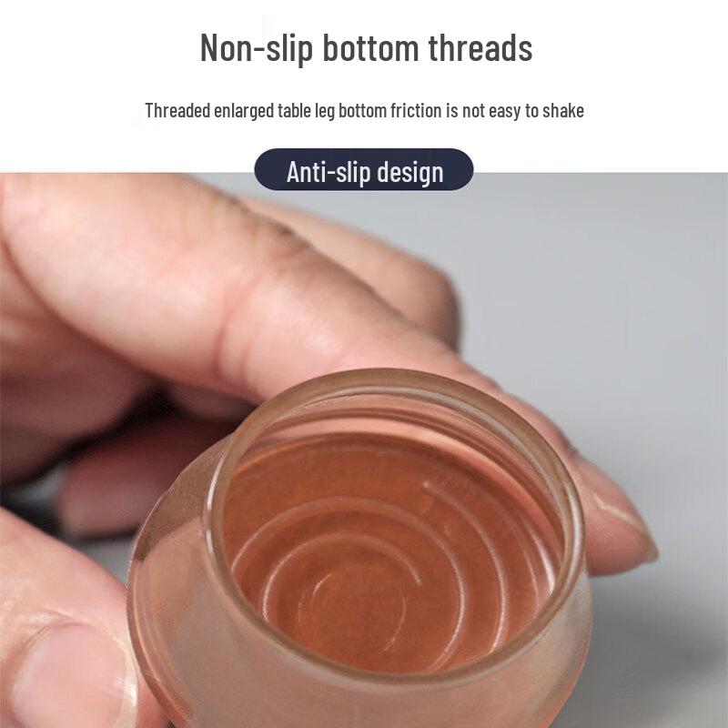Beiyipin Silent Silicone Chair Leg Protectors