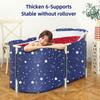 47.2x27.6x23.6 inch 100-150L 3 Styles Water Tub Outdoor Indoor Portable Adult Spa Bath Folding Bathtub