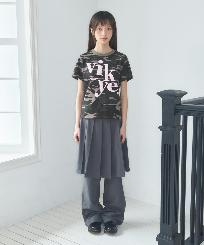 VIDEO JOCKEY Biki T-Shirt [Camo]