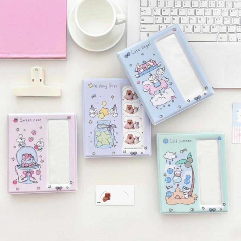 Photo Booth Album Photocard Holders Binders for Idol Fan Picture Display Photo Strips Collecting Book 40 Page Organizers