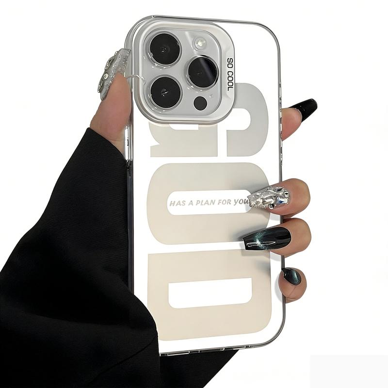 Religious Soft Phone Case with GOD HAS A PLAN FOR YOU Verse Compatible for iPhone 17 17E 16 16E 15 14 13 12 11 Air Pro Max Plus