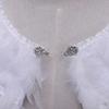 Unisex Cloak Women Halloween Cape Feathers Robe Cosplays Costume Fancy Dress Party Wizard Witch Mantle Magician Outfits