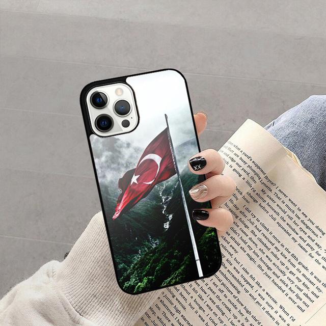 Turkei Turkey Ataturk Flag Phone Case Back Cover for iPhone 17 Air 16 15 14 13 11 12 Pro Max PlusS Shell Coque