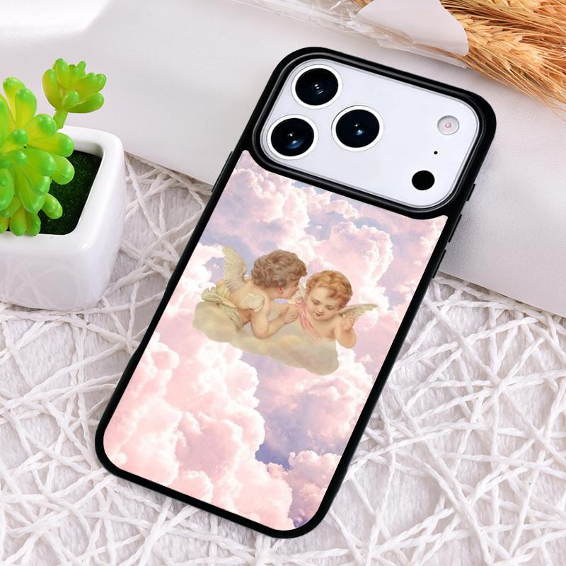 Renaissance angels Cute Lovely Shockproof Phone Case for iPhone 17 Air 16e 15 11 12 14 13 Pro Max Cover Coque