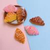 100pcs Cute Resin Mini Simulated Bread Food Play Flatback DIY for Kitchen Doll House Decoration Fairy Garden Miniatures