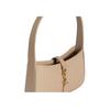 Saint Laurent Ysl Le5A7 Gold Logo Classic Hook Closure Design Smooth Cowhide Hobo Bag Women bags Dark-Beige 710318-2R20W-2721