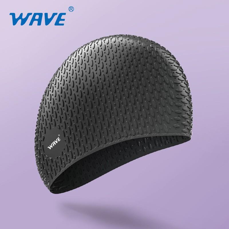 

Bubble Point Shape Swimming Cap Adult чорний
