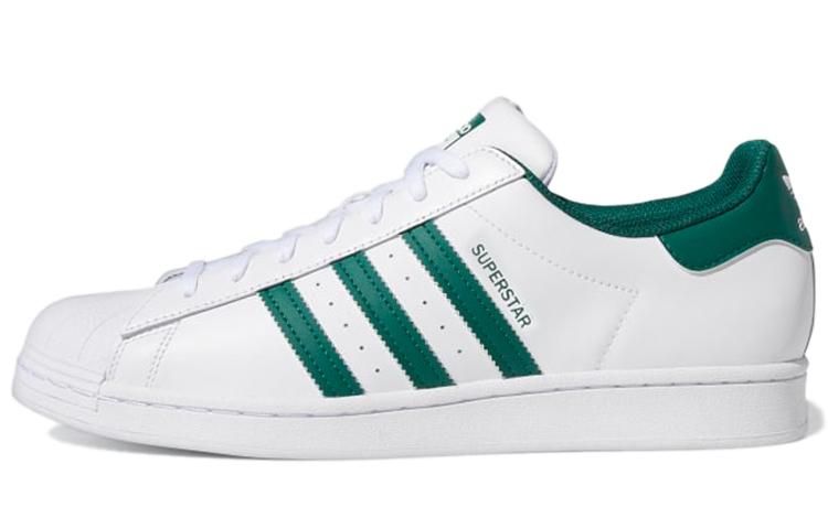 Superstar Adidas Originals  White Collegiate Green  GZ3742 44