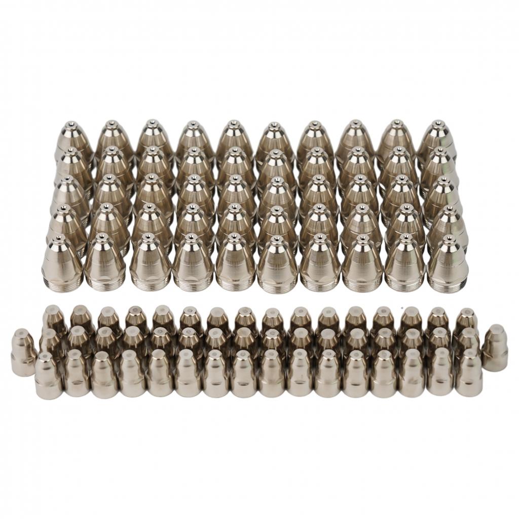 100 Stück-P80 Plasmaelektrode Spitze Düse 1,5 mm Schneidbrenner für Luftplasma-Schneiden