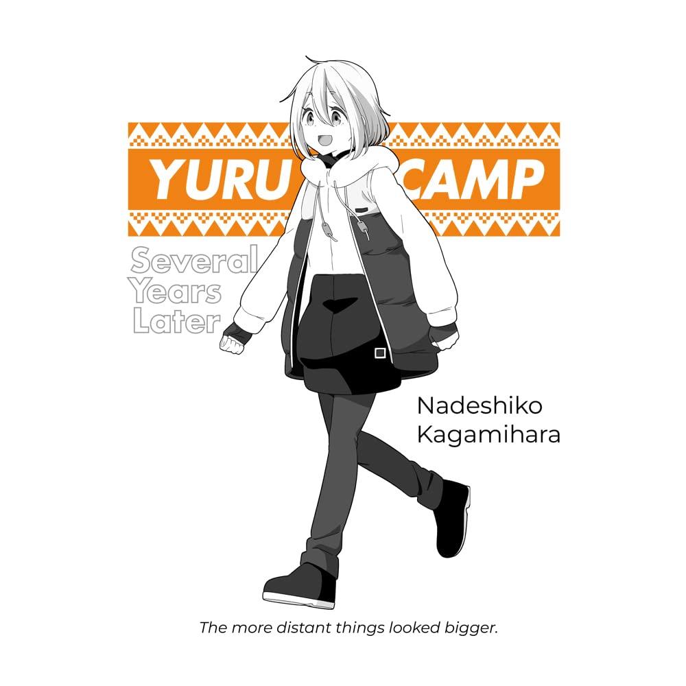 Nijigen Cospa "Laid-Back Camp" Movie "Laid-Back Camp" Kagamihara Nadeshiko T-Shirt White Large