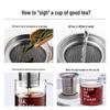 Buydeem Tea-Water Separation High Borosilicate Glassware