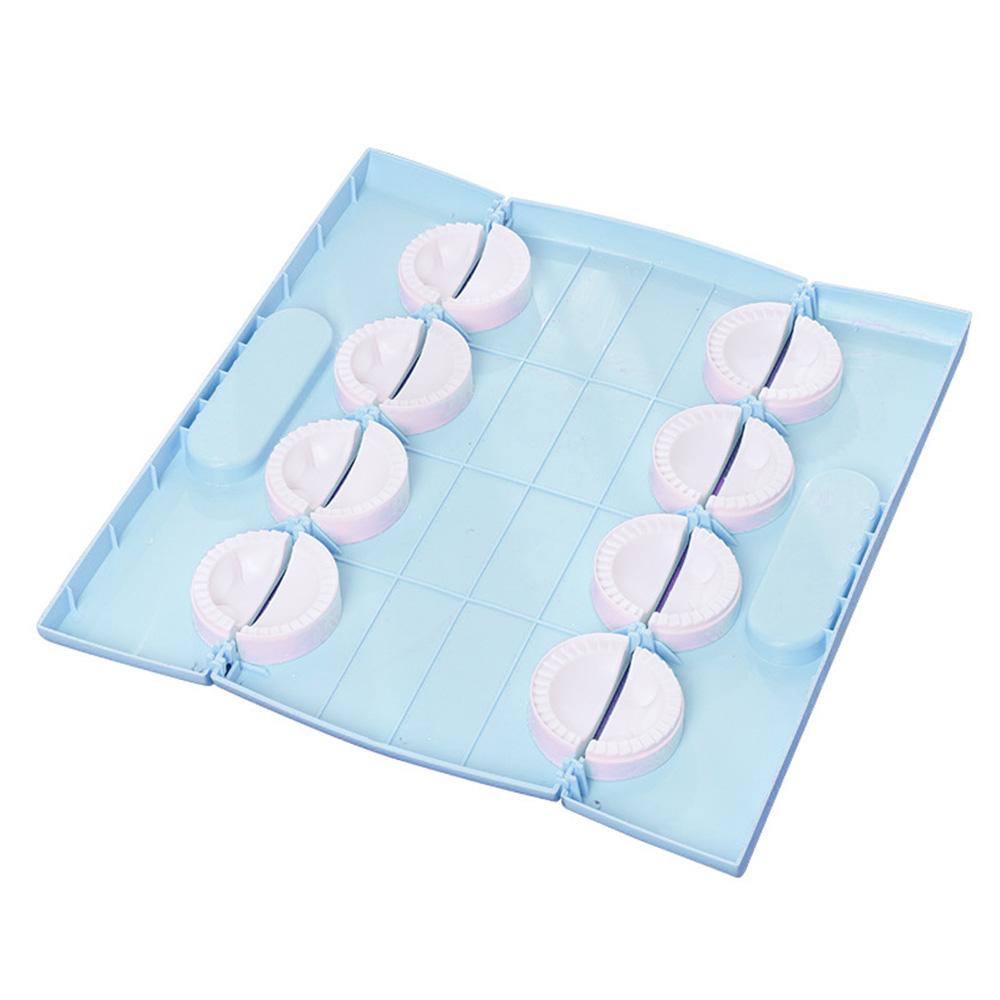 Dumplings Maker Tool Jiaozi Pierogi Form Du kan göra 8 dumplings åt gången Bakformar Bakverk Kökstillbehör