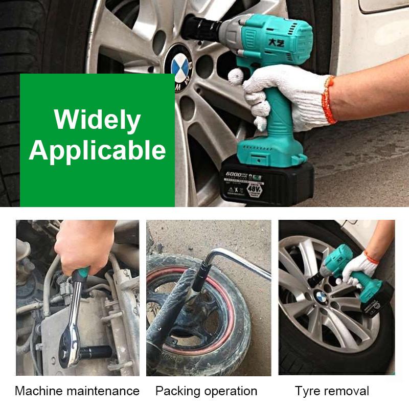 15 Stück / 20 Stück 1/2 Zoll 8mm - 32mm Schlagschrauber Steckschlüsselsatz Pneumatischer Verlängerter Hülse Schraubenschlüssel Kastenwerkzeugsatz Sechskant-Hülsen Satz