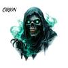 Decorative Wall Film Halloween Theme Sticker, Horror Skull Decal, Waterproof Self-adhesive Holiday Party Atmosphere Art, for Home Living Room Bedroom