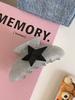 1pc Five pointed star high ponytail hair clip, small shark clip, high appearance hair accessory, summer