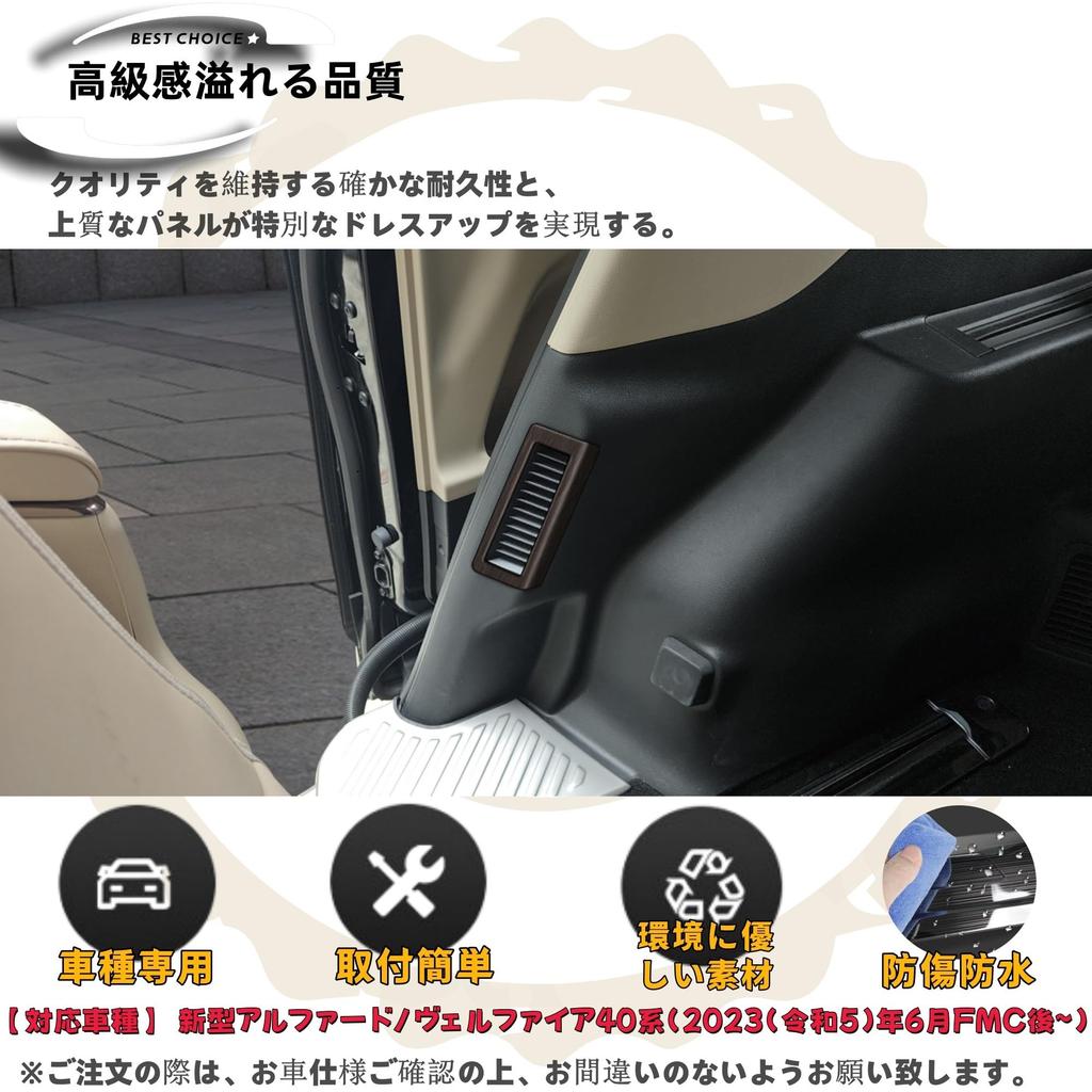 DodoxDIY Compatible New Alphard 40 Series Vellfire 40 Series Custom Accessory Parts for Car