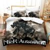 Game NieR Automata YoRHa No.2 Type B 2B Bedding Set Double Twin King Duvet Cover Comforter Pillowcase Boys Girls Adults Bedroom