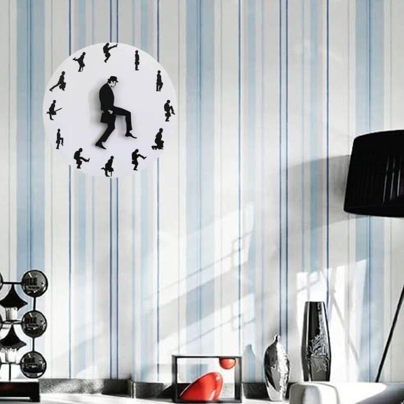 Silly Of Ministry Walk Design Clock Silent Without Frame Living Decoration Room