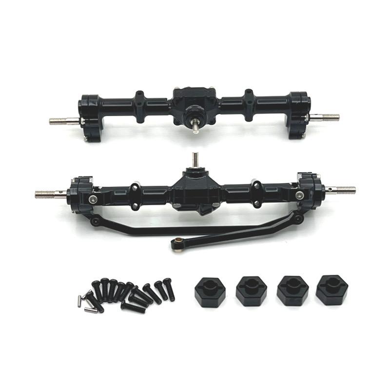 Metal Upgrade 12mm Connector Front and Rear Door Bridge Assembly For MN Model 1/12 MN168 RC Car Parts
