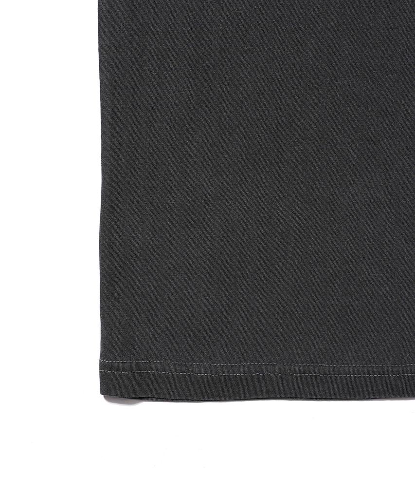 GAKKAI UNIONS Basic Pigment Short Sleeve T-Shirt Charcoal