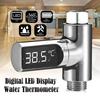 Easy Installation Digital LED Shower Self Powered Temperature