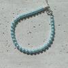 KIETIMOOR Blue Pearl Bracelet (Silver 925) Blue Pearl Silver Bracelet