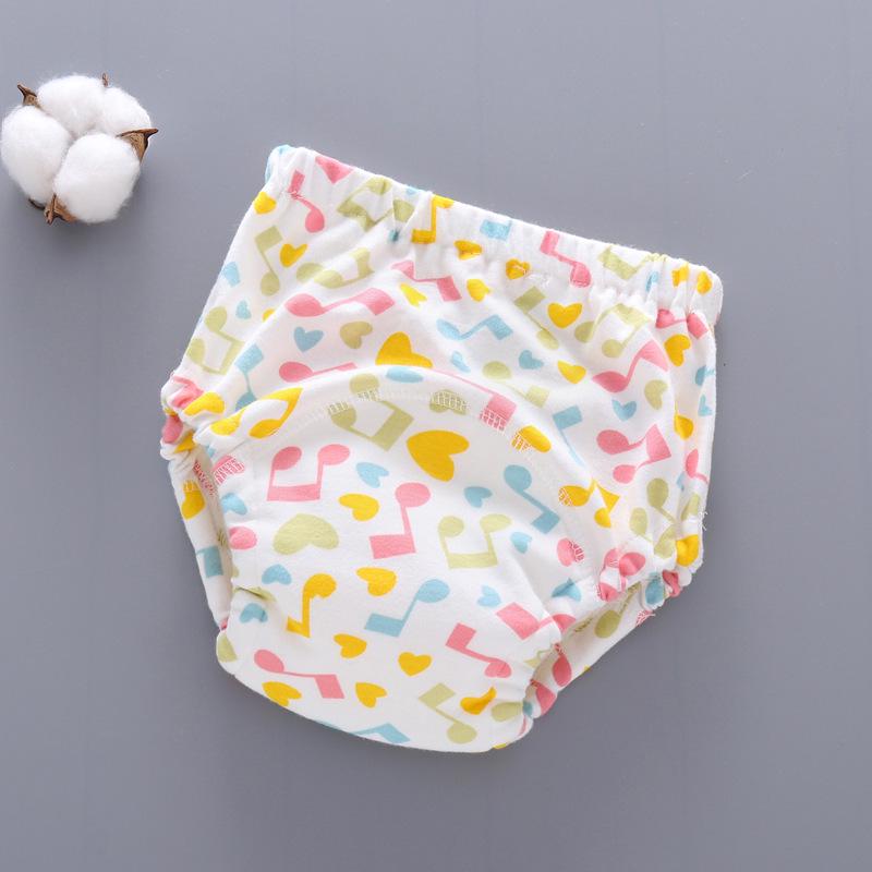 Washable 6-Layer Baby Training Pants - Breathable Cloth Diapers for Spring/Summer