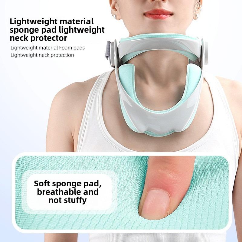 Adjustable Cervical Traction Neck Brace Posture Corrector Spine Support Pain Relief Stretcher