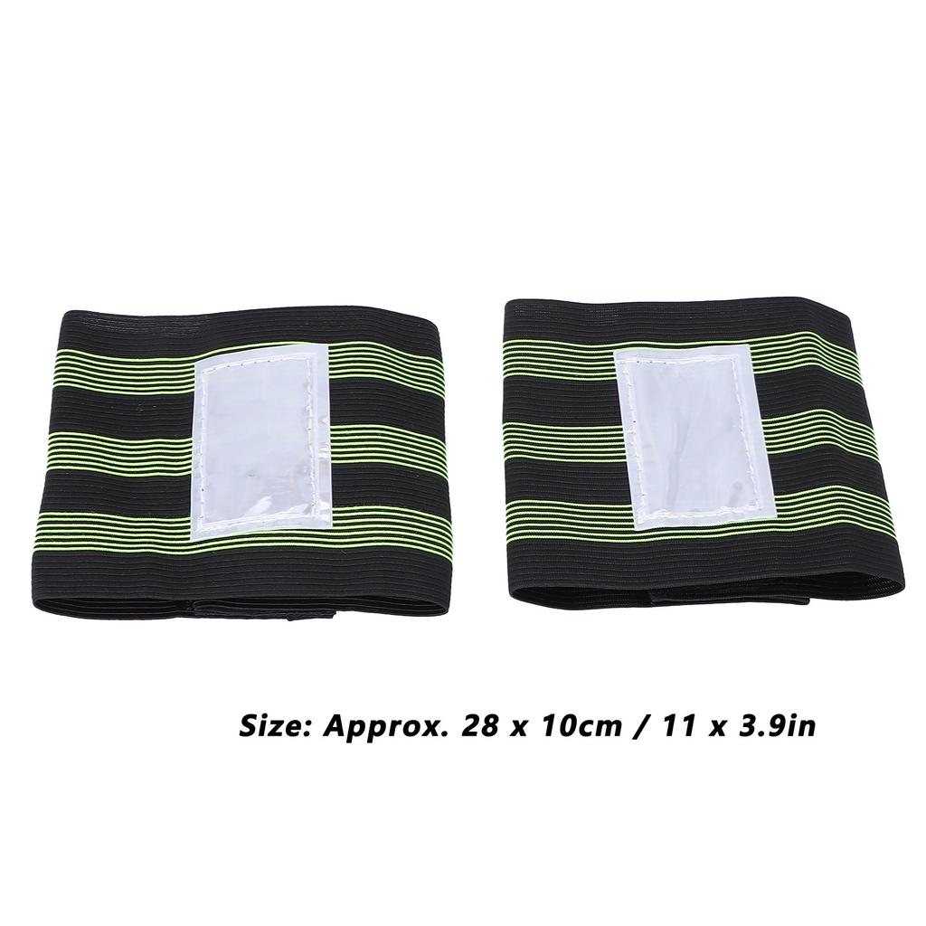 Reflective Bands Wrist Arm Leg High Visibility Reflective Strap for Night Cycling Running